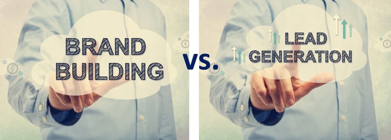 Brand awareness vs lead generation